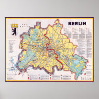 " Deutschland: 1962 Berlin WALL Karte ...