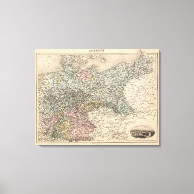 Deutschland 30 leinwanddruck (Vorderseite)