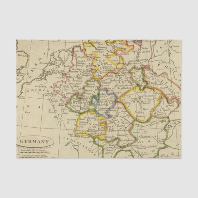 Deutschland 3 seidenpapier (Vorderseite)