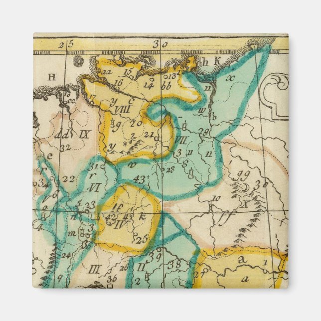 Deutschland 4 magnet (Vorne)