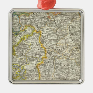 Deutschland 4 silbernes ornament