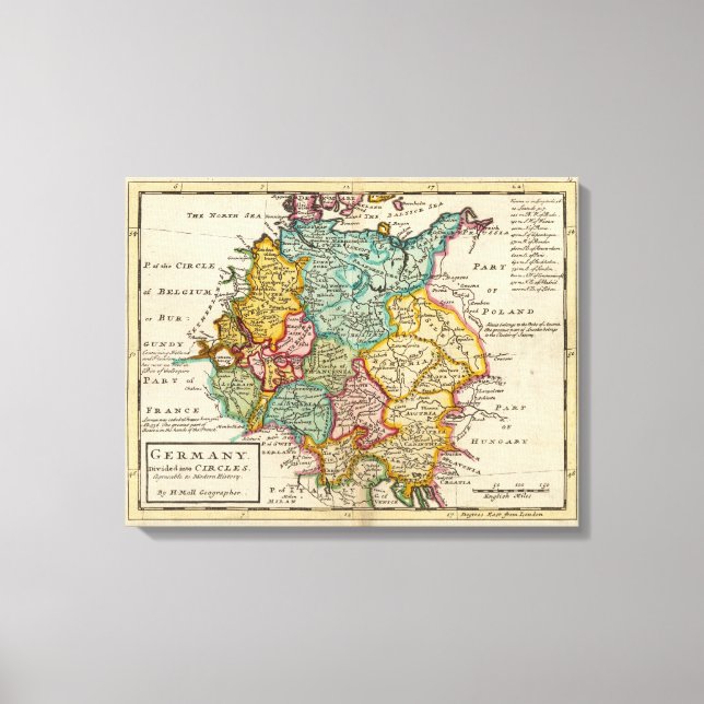 Deutschland 7 leinwanddruck (Vorderseite)