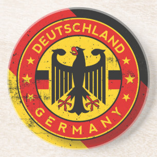 Deutschland, Abzeichen Deutschland Getränkeuntersetzer