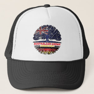 Deutschland Australien Tree Roots Truckerkappe