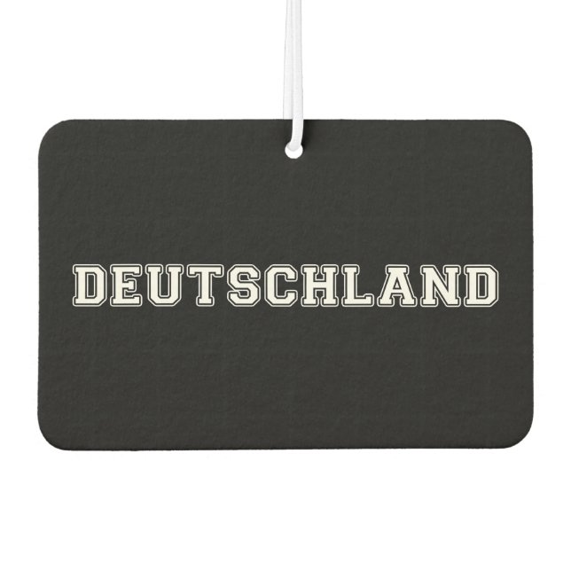 Deutschland Autolufterfrischer (Vorderseite)