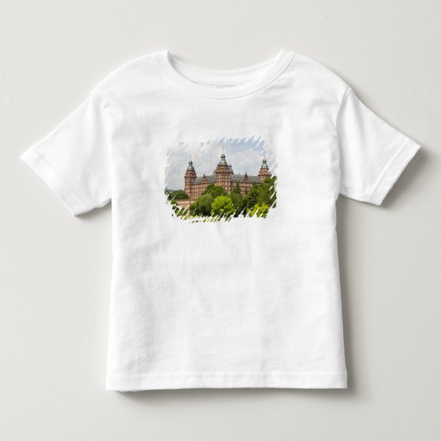 Deutschland, Bayern, Bayern, Aschaffenburg. Schlos Kleinkind T-shirt (Vorderseite)