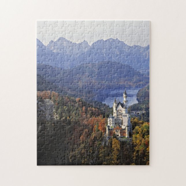 Deutschland, Bayern, Schloss Neuschwanstein. (Vertikal)