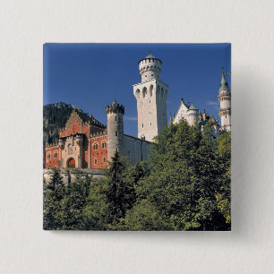 Deutschland, Bayern, Schloss Neuschwanstein. Button
