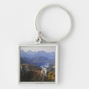 Deutschland, Bayern, Schloss Neuschwanstein. König Schlüsselanhänger