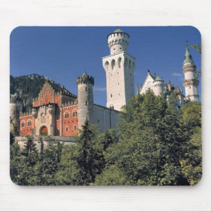 Deutschland, Bayern, Schloss Neuschwanstein. Mousepad