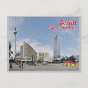 Deutschland - Berlin - Alexander-Platz - Postkarte