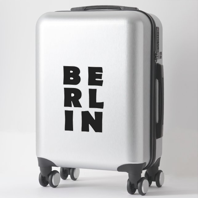 Deutschland Berlin Aufkleber (Koffer)