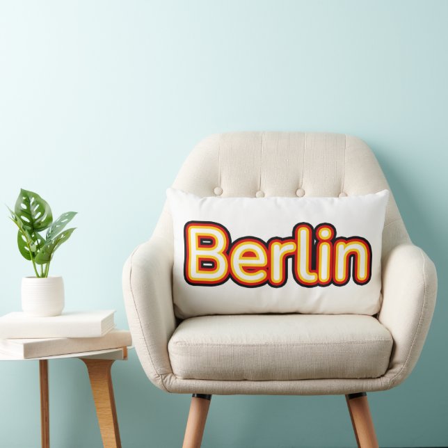 Deutschland Berlin Deutschland Lendenkissen (Stuhl )