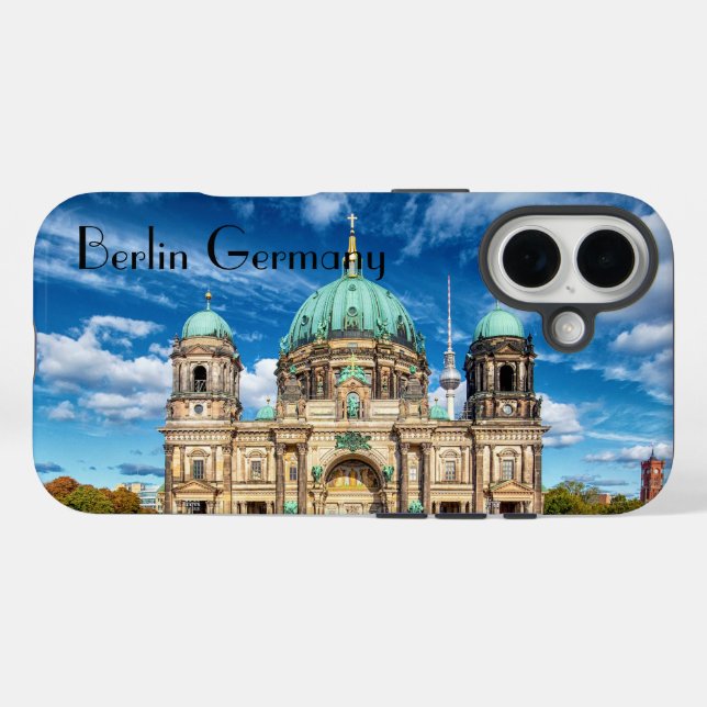 Deutschland Berlin iPhone 16 Hülle (Rückseite (Horizontal))