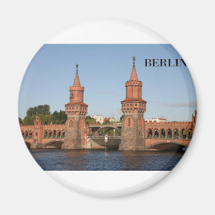Deutschland Berlin Oberbaumbrucke (St.K.) Magnet