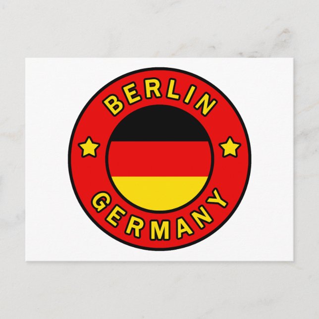 Deutschland Berlin Postkarte (Vorderseite)