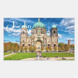 Deutschland Berlin Rechteckiger Aufkleber