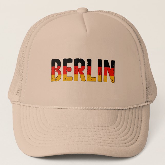 Deutschland Berlin Truckerkappe (Vorderseite)