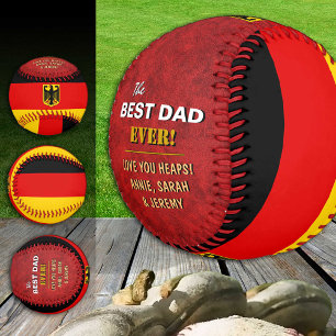 Deutschland Bester Vater, patriotische Vater, deut Baseball