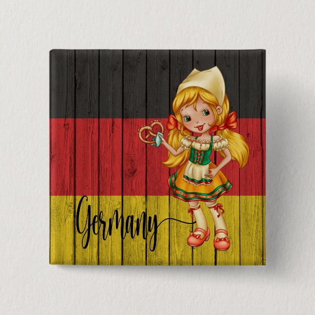 Deutschland Button (Vorderseite)