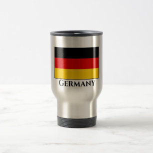 Deutschland (deutsche Flagge) Reisebecher
