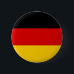Deutschland - deutsche Staatsflagge Button<br><div class="desc">Staatsflagge von Deutschland
Die deutsche Staatsflagge ist eine triband Flagge mit horizontalen Streifen in Schwarzem, in Rotem und in Gelbem/im Gold. Sie wurde im Jahre 1949 adoptiert und ein 3:5verhältnis hat.</div>