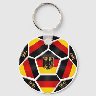 Deutschland - Deutschland-Ball Fußballfans mit Schlüsselanhänger