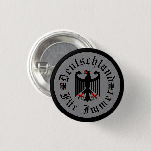 Deutschland/Deutschland Forever/föderaler schwarze Button