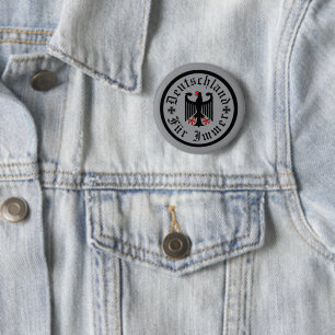 Deutschland/Deutschland Forever/schwarzer Adler/Ei Button