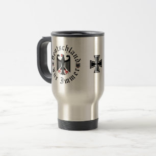 Deutschland/Deutschland Forever/Schwarzer Adler/Ei Reisebecher