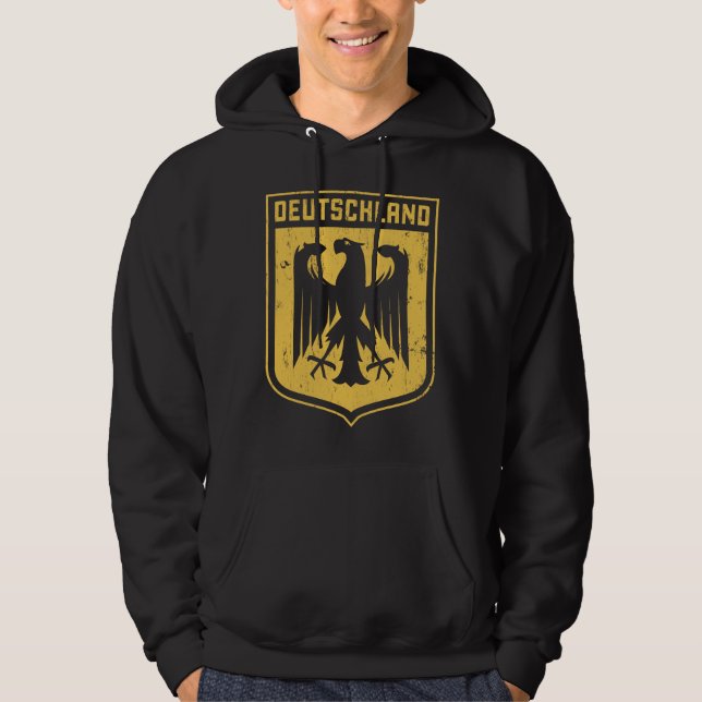 Deutschland Eagle - deutsches Wappen Hoodie (Vorderseite)