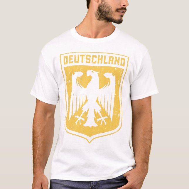 Deutschland Eagle - deutsches Wappen T-Shirt (Vorderseite)