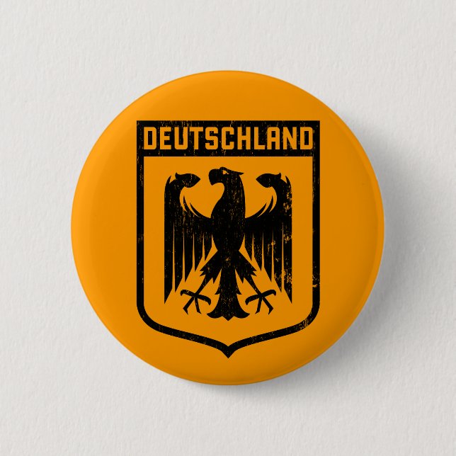 Deutschland Eagle - Deutschland-Wappen Button (Vorderseite)
