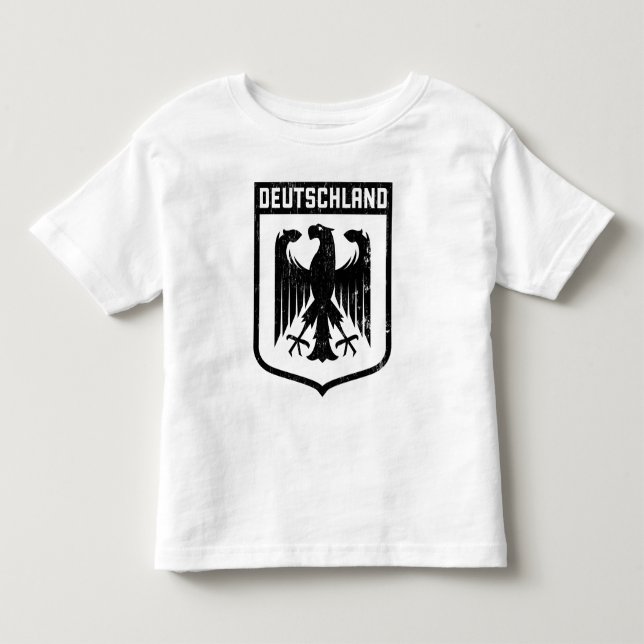 Deutschland Eagle - Deutschland-Wappen Kleinkind T-shirt (Vorderseite)