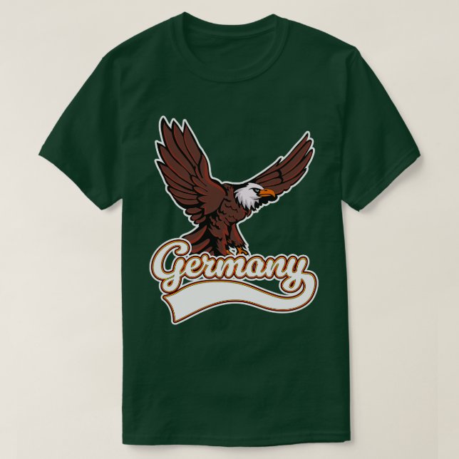 Deutschland Eagle T-Shirt (Design vorne)
