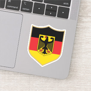 Deutschland Emblem Patriotic Travel Aufkleber