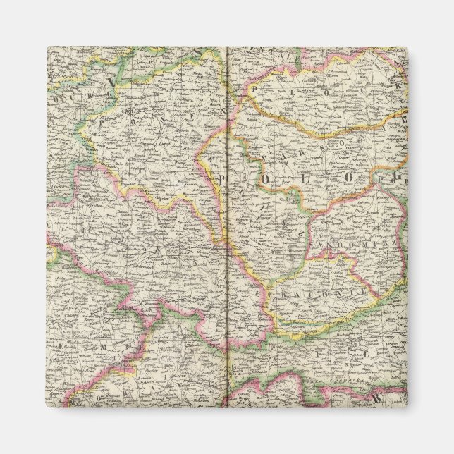 Deutschland, Europa 14 Magnet (Vorne)