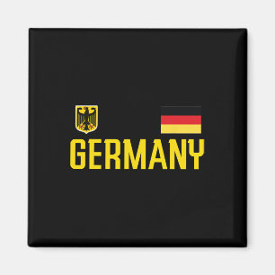 Deutschland Fahne Deutschland Fußball Fan Männer W Magnet