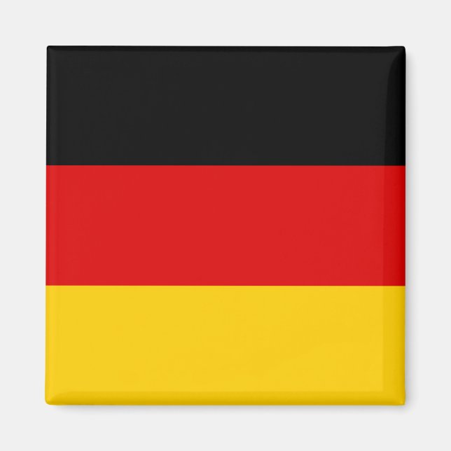 Deutschland Flag DE Magnet (Vorne)