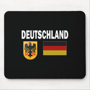 Deutschland Flag Deutschland Liebe Geschenk Mousepad