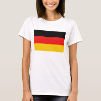 Deutschland Flag x Karte T - Shirt