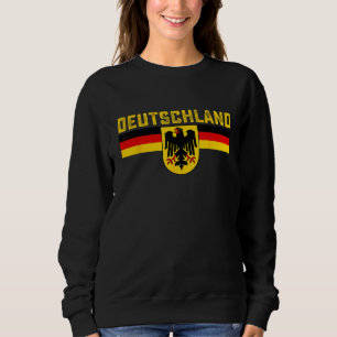 Deutschland Flagge Adler Deutsche Männer Sweatshirt