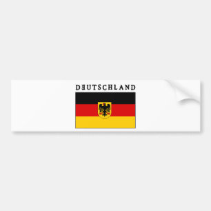 Deutschland Flagge Autoaufkleber