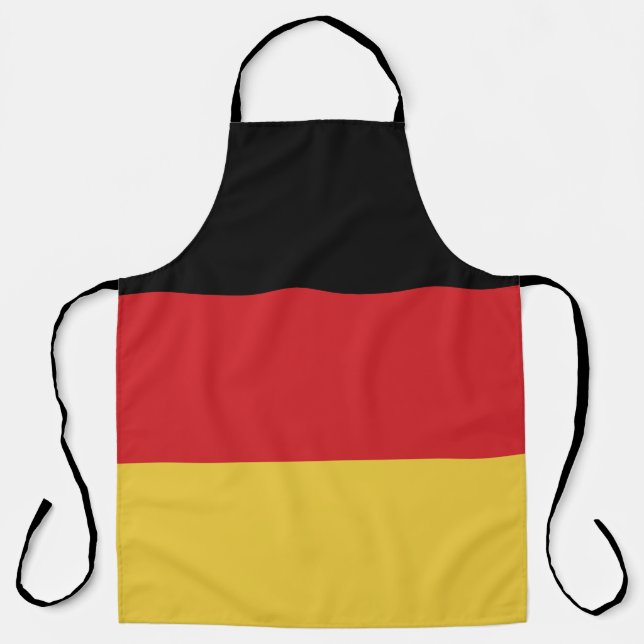 Deutschland-Flagge, deutsches Land-Prix-Geschenk Schürze (Vorderseite)