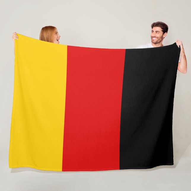 Deutschland-Flagge - Deutschland Fleecedecke (Beispiel)