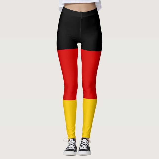 Deutschland-Flagge - Deutschland Leggings (Vorderseite)
