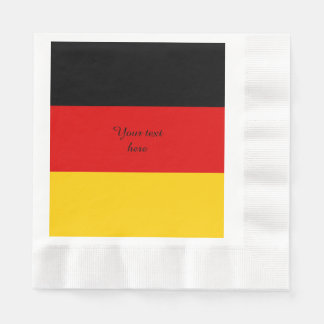 Deutschland-Flagge - Deutschland Serviette