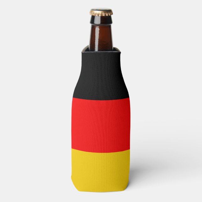 Deutschland-Flagge Flaschenkühler (Flaschenvorderseite)