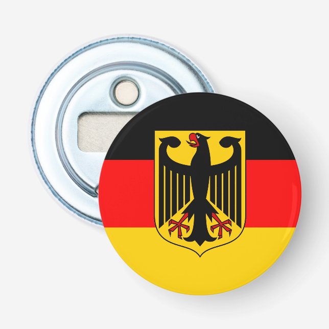 Deutschland-Flagge Flaschenöffner (Vorderseite)
