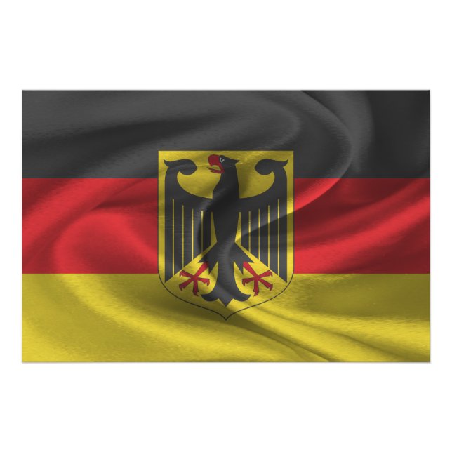 Deutschland-Flagge Fotodruck (Vorne)